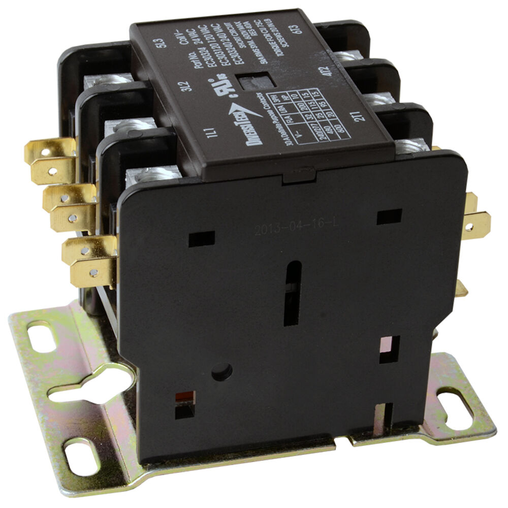 Diversitech EC303240 Definite Purpose Large Frame Contactor, 240 V V Coil, 30 FLA, 3 Poles