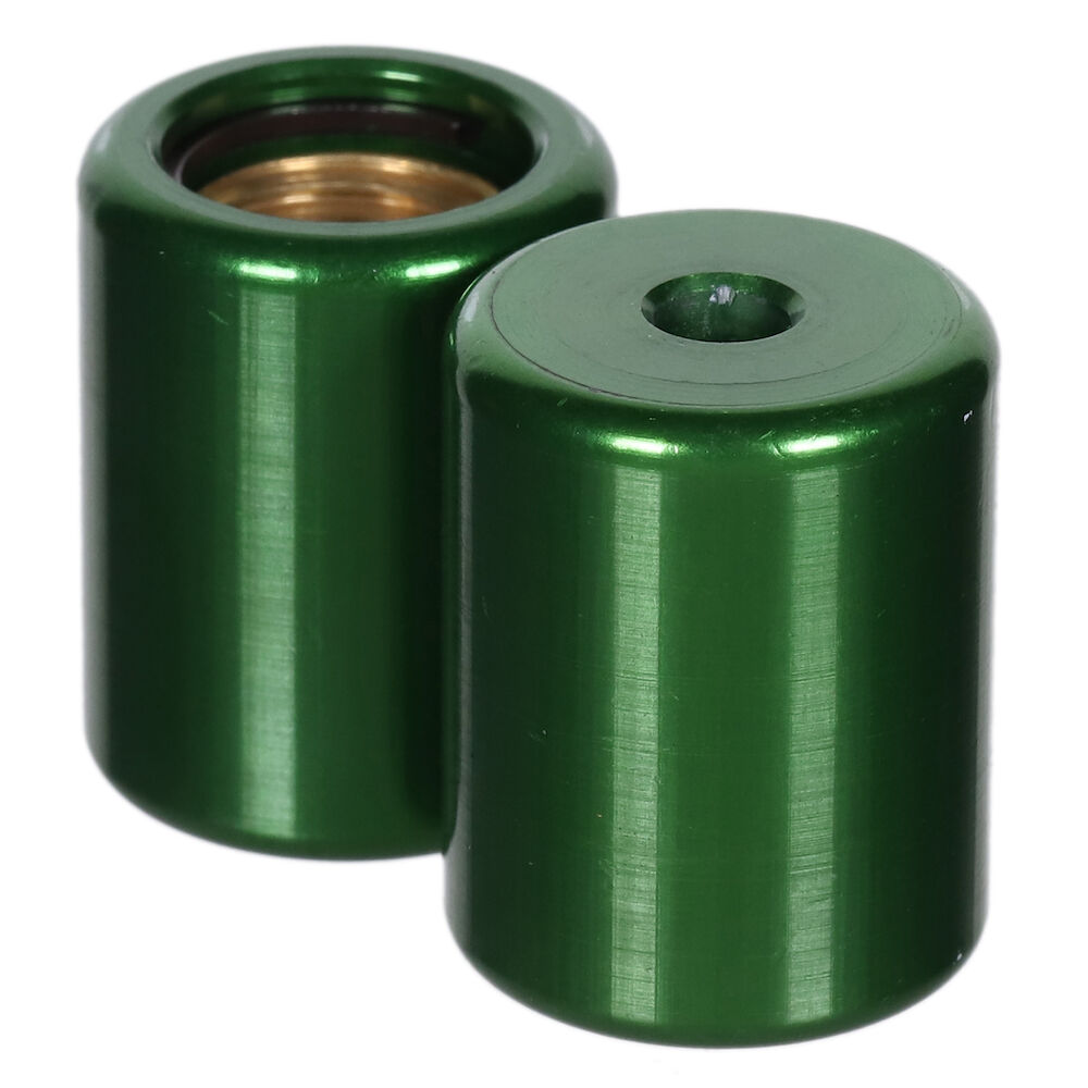 Diversitech Sentry™ RSC-GRN-02 Refrigerant Locking Cap With Universal Key, R-22 Refrigerant, 1/4" Thread, Green, Domestic