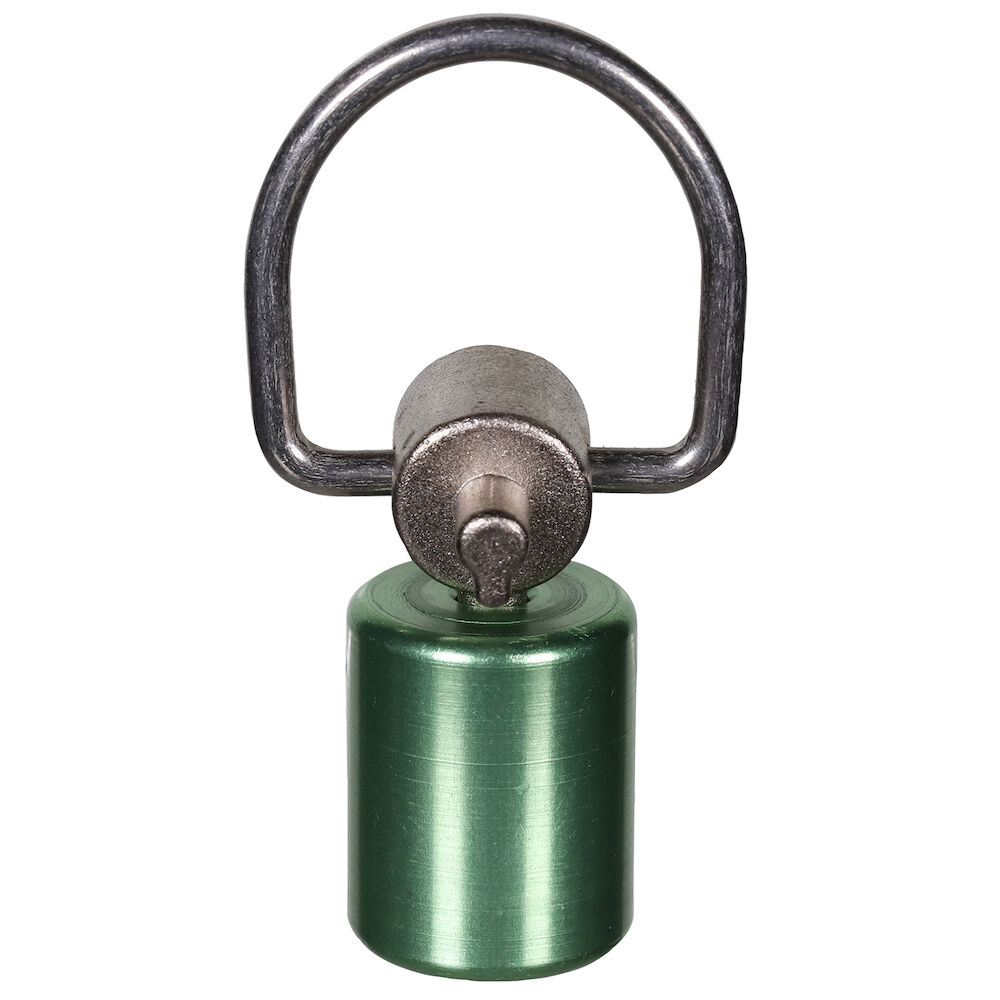 Diversitech Sentry™ RSC-GRN-04K Refrigerant Locking Cap With Universal Key, R-22 Refrigerant, 1/4" Thread, Green, Domestic