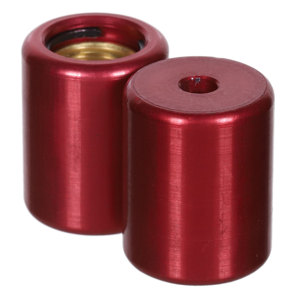 Diversitech Sentry™ RSC-RED-02 Refrigerant Locking Cap With Universal Key, R-410 Refrigerant, 1/4" Thread, Red, Domestic