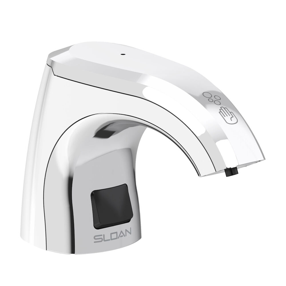Sloan® 33461047 ESD-360 Sensor Activated Soap Dispenser, Polished Chrome, 2000 mL Capacity, Deck Mounting