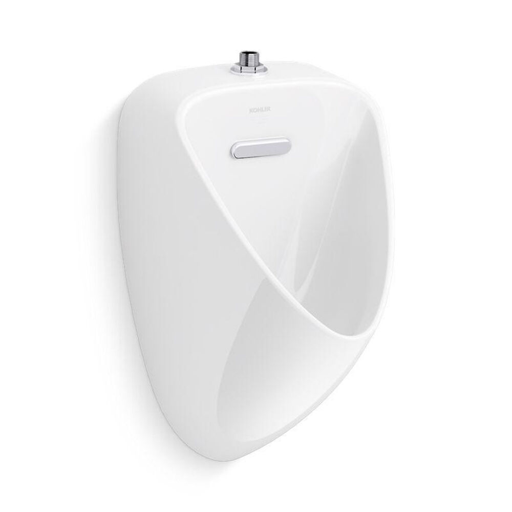 Kohler® 20713-ETSS-0 20713-ETSS Contemporary Urinal, Tend, 0.125 to 1 gpf Flush Rate, Top Spud, Wall Mounting, White