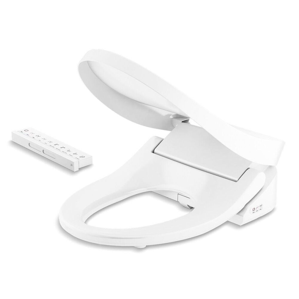 Kohler® 28119-0 28119 Remote Toilet Seat, C3-325, Elongated Bowl, Plastic, White
