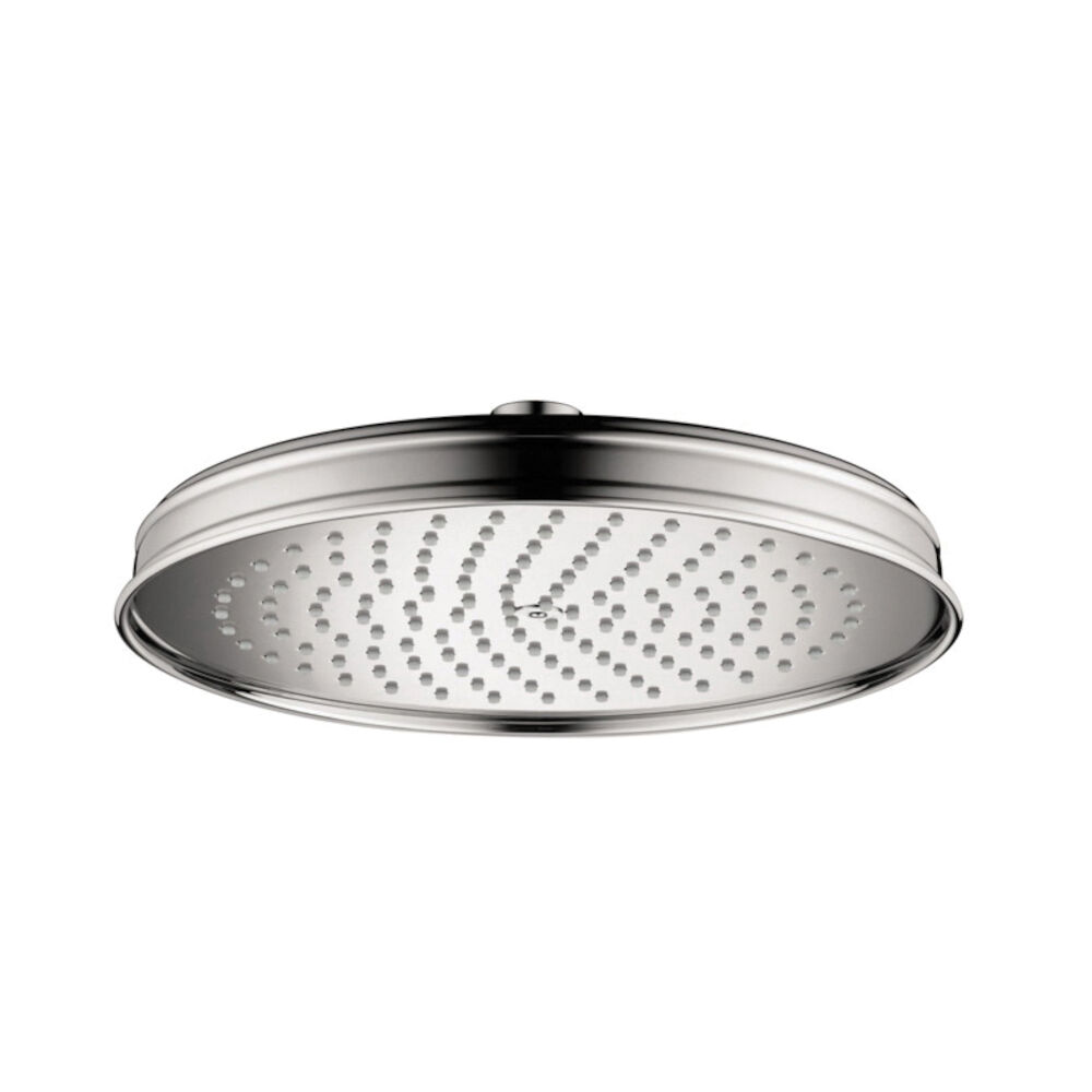 AXOR 28374001 Shower Head, Montreux 240, 1.8 gpm, 1 Sprays, 9-5/8" Diax2-1/2" H Head