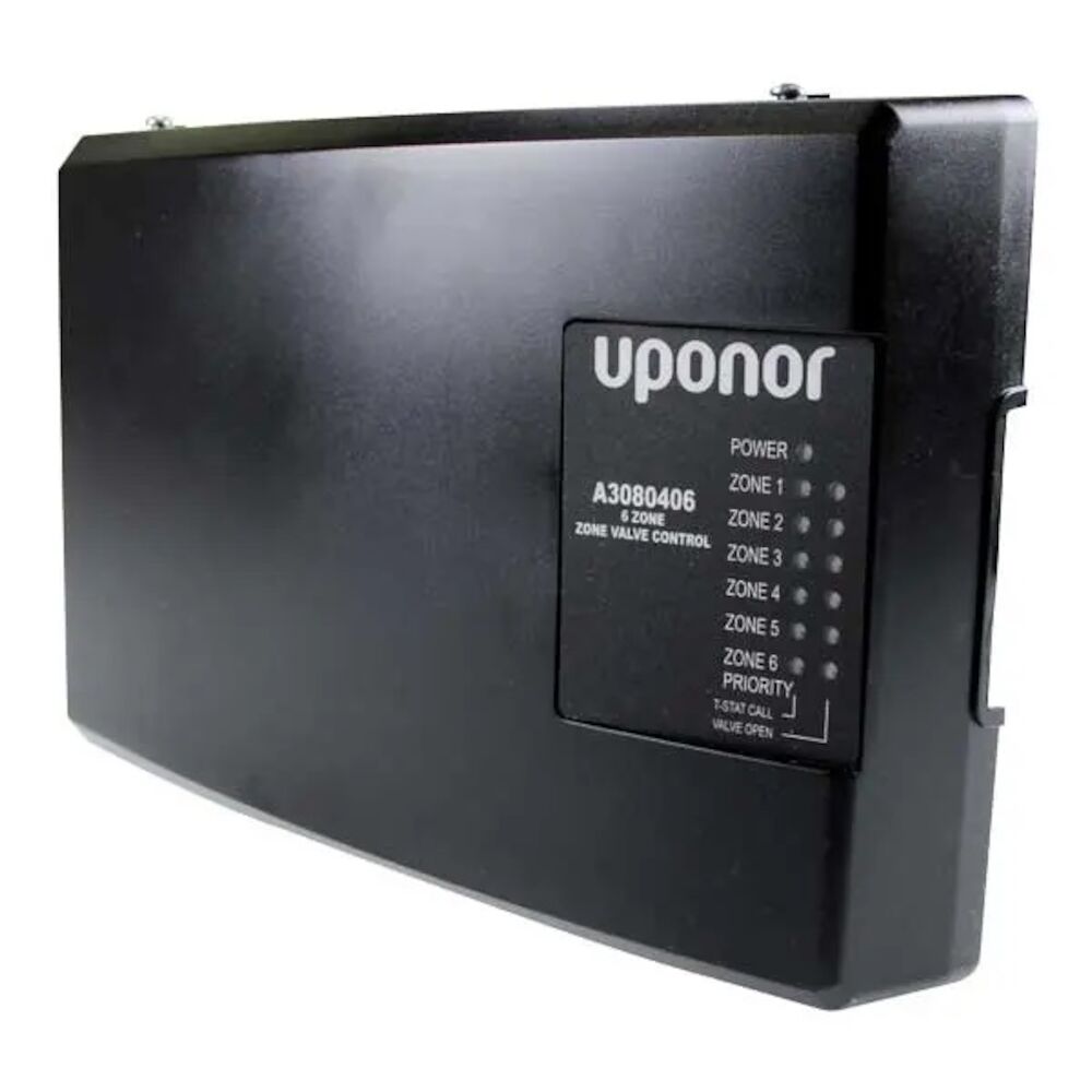 Uponor A3080406 Powered Zone Controller, 6 Zones, 120 V