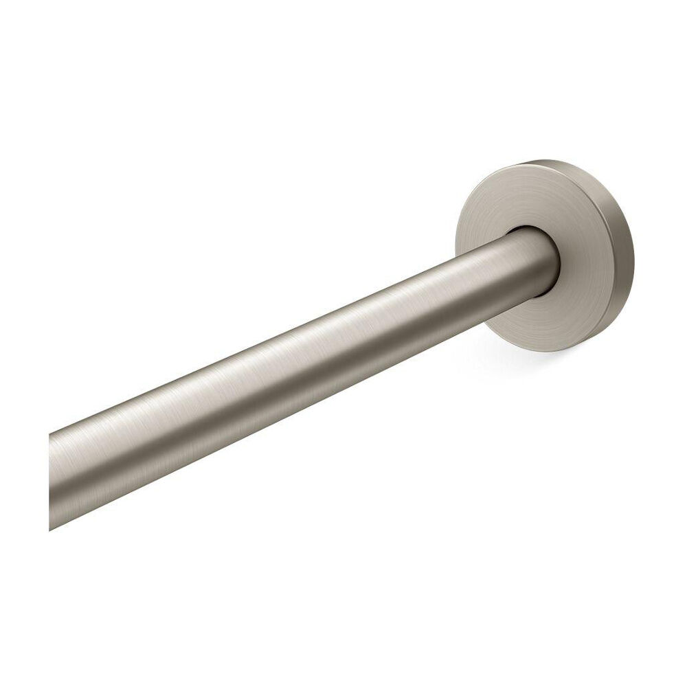 Kohler® 9349-BN Expanse® Traditional Curved Shower Rod, Stainless Steel, Vibrant Brushed Nickel