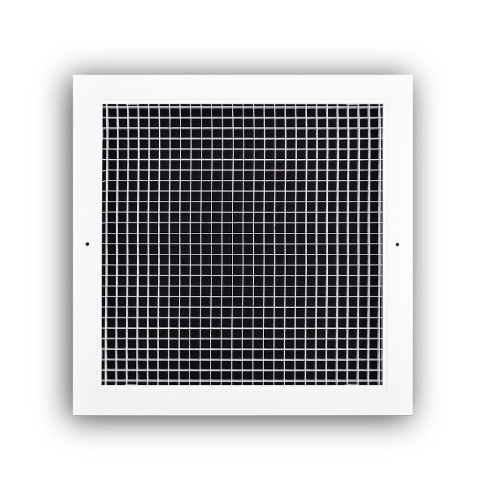 TRUaire® A960SQ20X20 20x20" Acrylic Egg Crate Face Return Grille, White