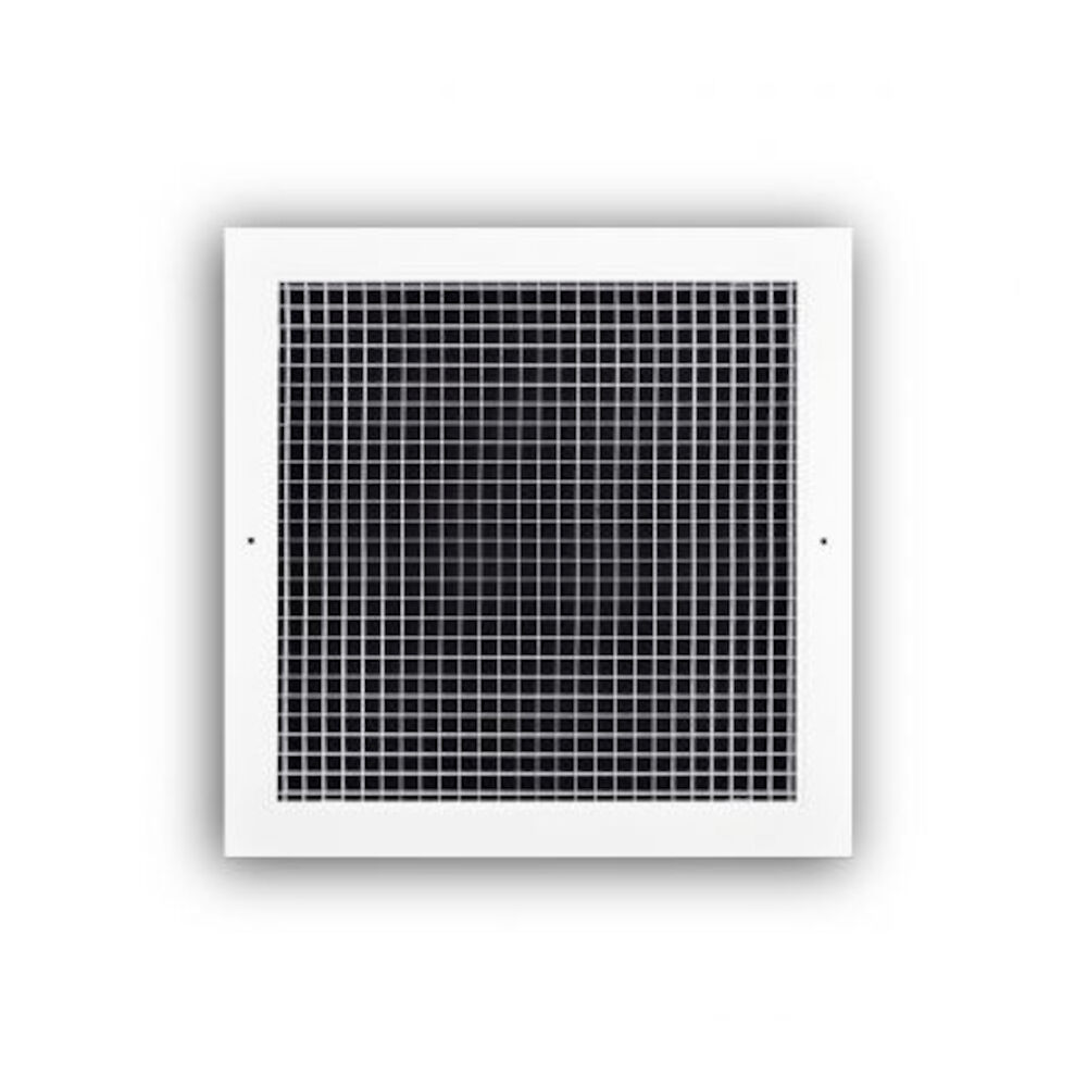 TRUaire® A960SQ14X14 14x14" Acrylic Egg Crate Face Return Grille, White