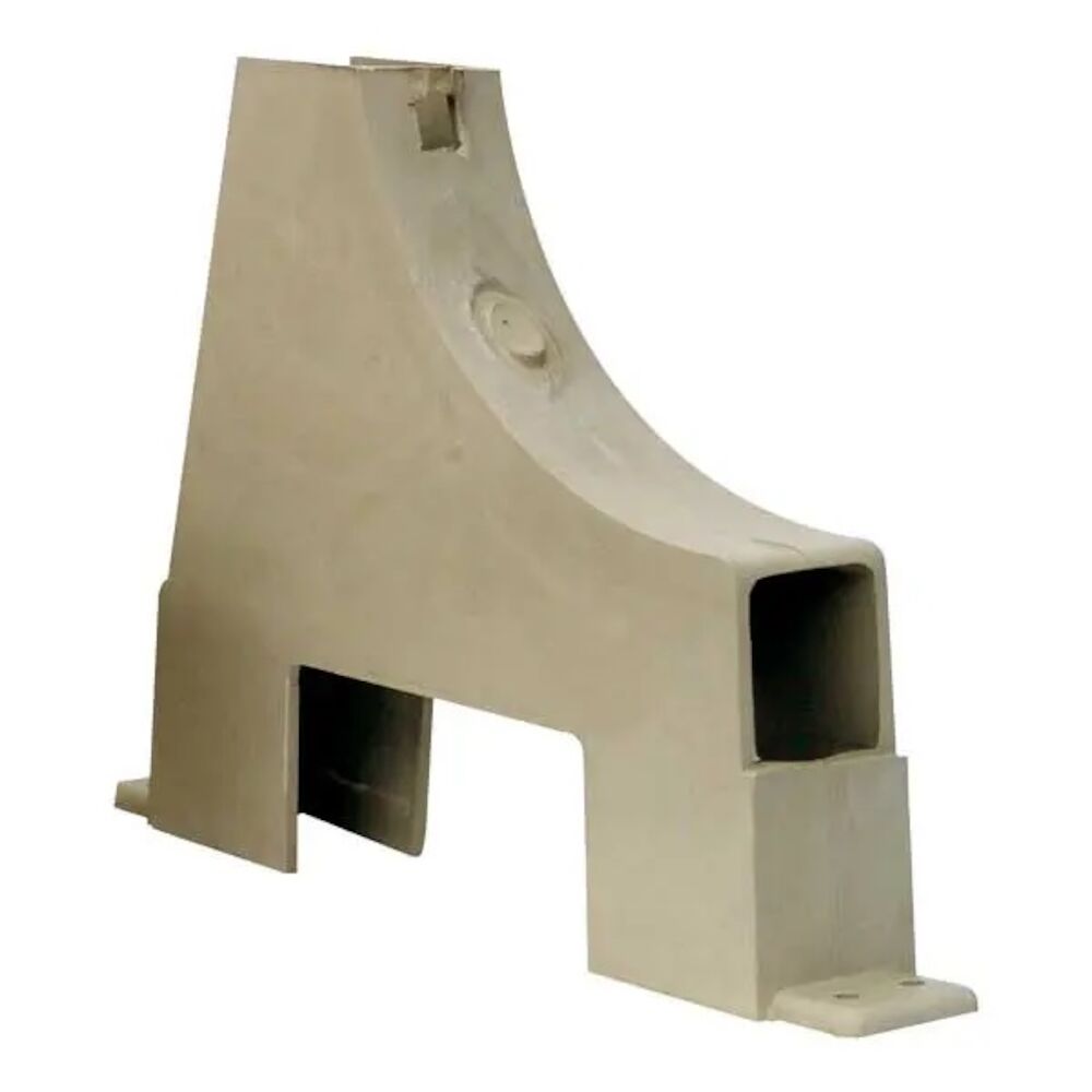 Uponor F5801000 Single Tube Stand-Up Bracket, 1-1/2" Wx6-1/2" H, PVC
