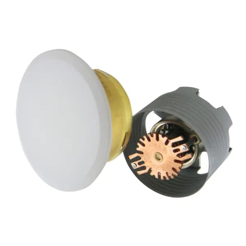 Uponor LF74970FC Flat Concealed Sprinkler, 4.9 Nominal K-Factor