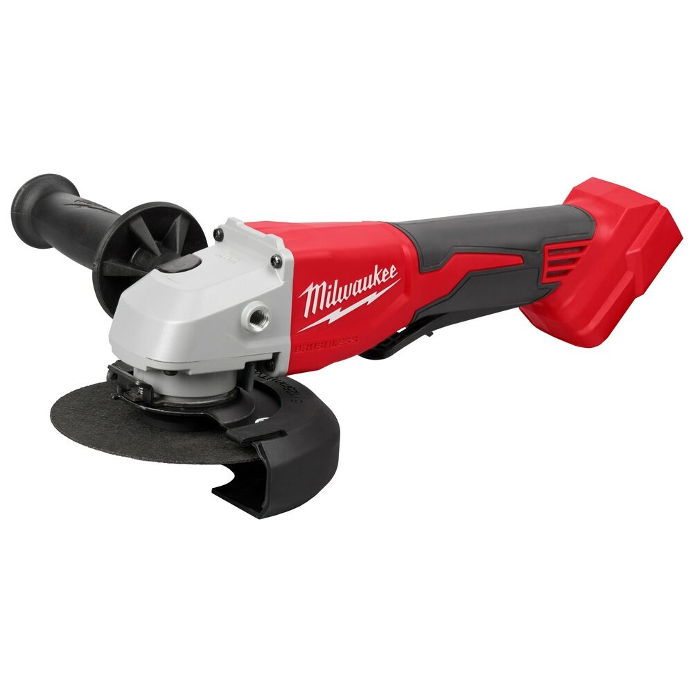 Milwaukee® Tool 2686-20 M18 Cordless Cut-Off Grinder, 4-1/2, 5" Dia Wheel, 5/8" Arbor/Shank, 18 V, M18™ REDLITHIUM™ Lithium-Ion Battery, Paddle Switch