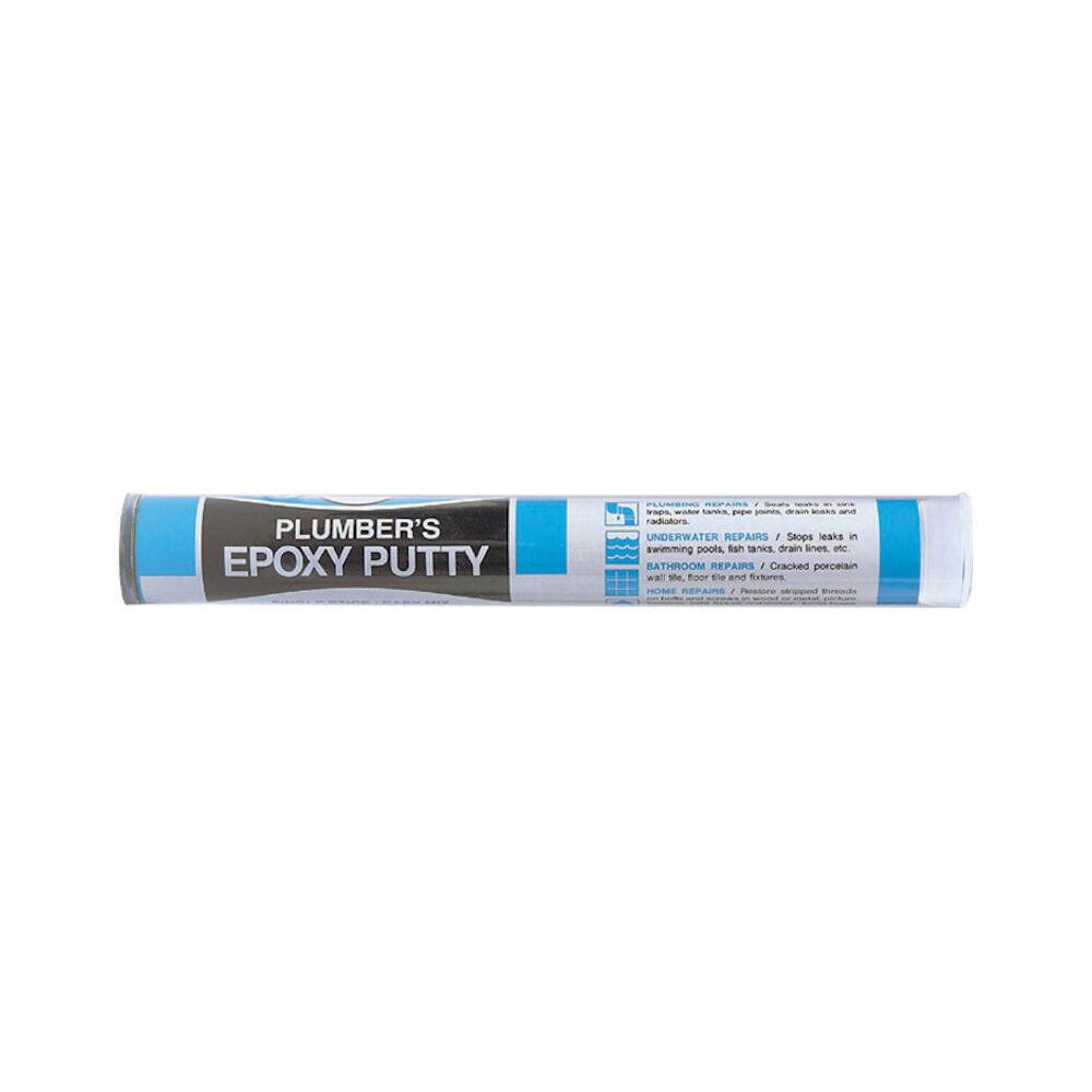 Harvey® 44210 Plumber's Epoxy Putty, 4 oz Plastic Tube, Solid Form, Gray/Beige, 1.95