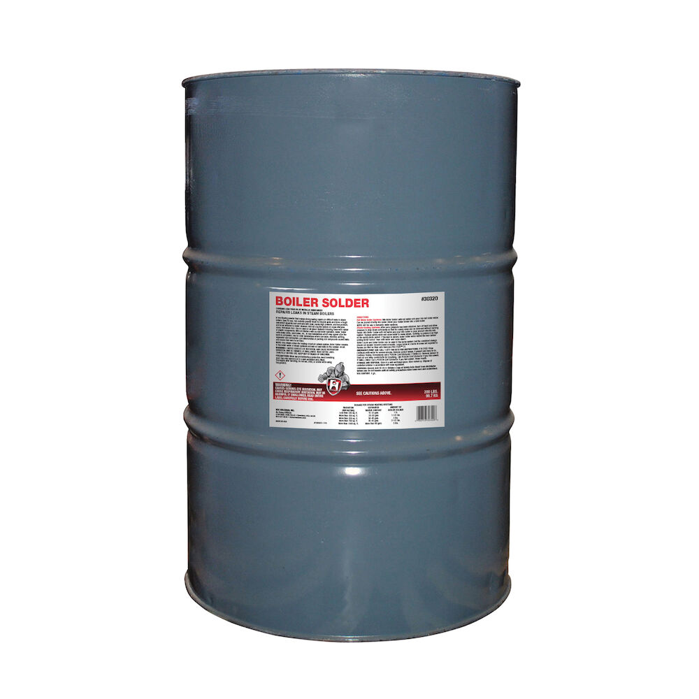 Hercules® 30320 Boiler Solder, 200 lb, Powder Form, Light Gray, Odorless/Slight Odor/Scent