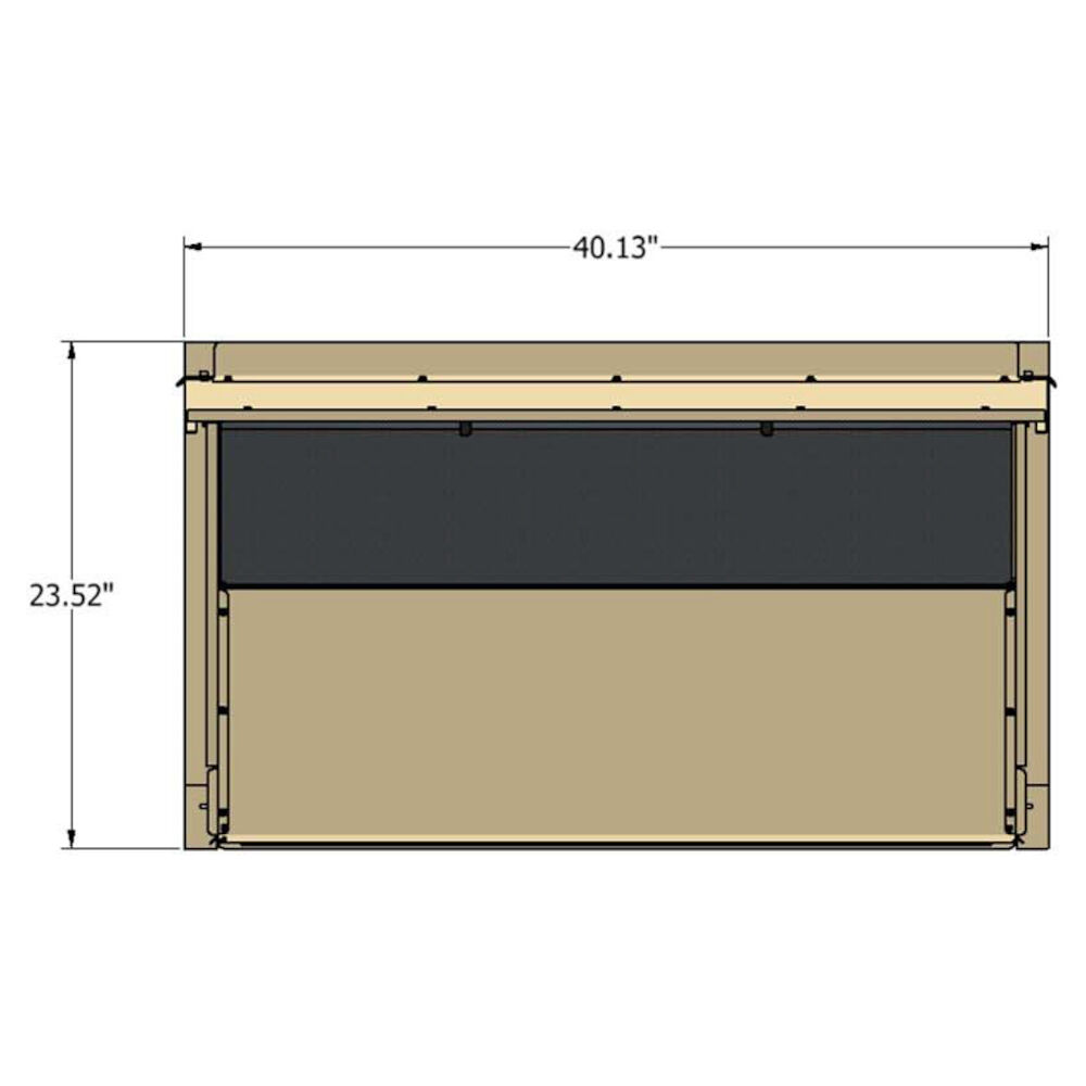 123-DK-036 3-6T Vertical/Downflow Ultra-Low Leak Economizer, Jade Enthalpy