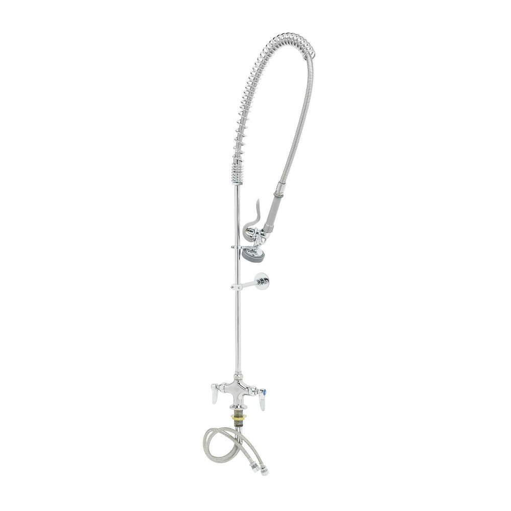 T & S B-0113-B Easy-Install Pre-Rinse Unit, 1.15 gpm Flow Rate, Polished Chrome