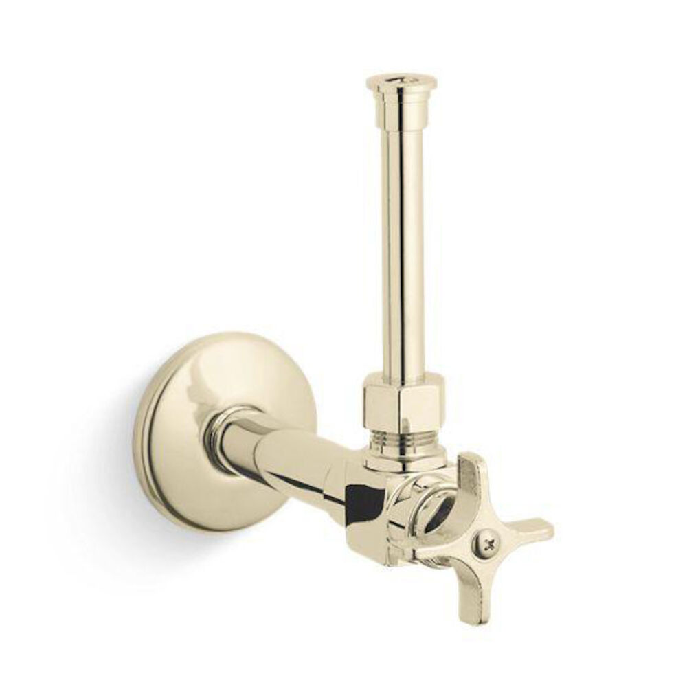 Kohler® 7653-AF 7653 Vertical Angle Supply, Brass, Vibrant French Gold
