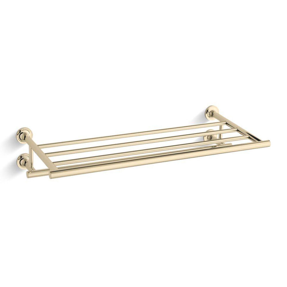 Kohler® 14381-AF Purist Hotelier Bathroom Accessories, Metal, Vibrant French Gold