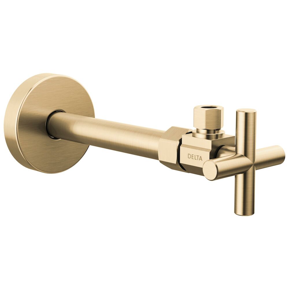 DeltaAngled Supply Stop Valve, Champagne Bronze