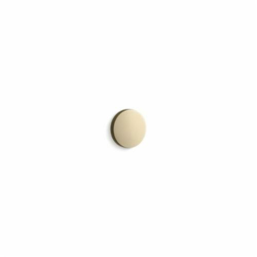 Kohler® 4061-AF Escale® Lavatory Overflow Cap, 1-7/16" Diax1/4" THK, Bathroom Sink, Metal, Vibrant® French Gold