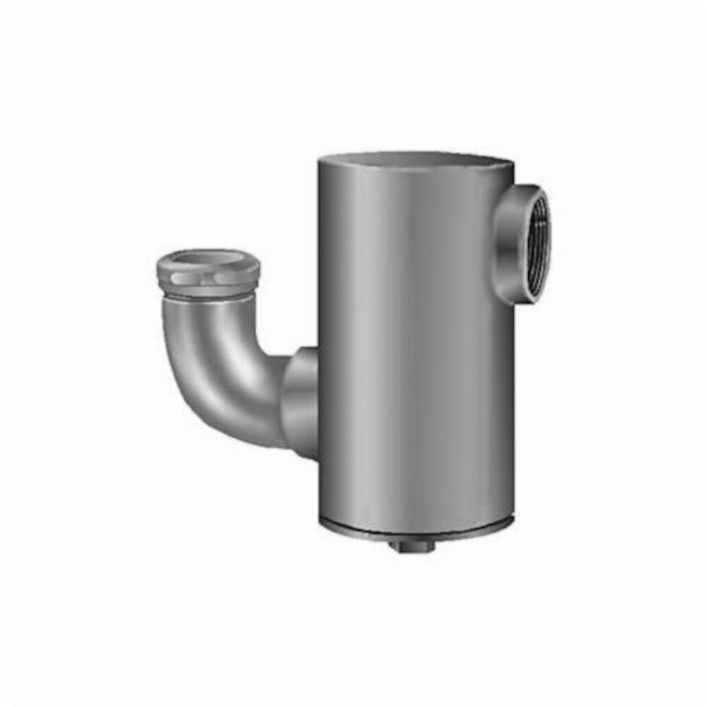 Smith® 8750T0150-CI Suspended Hair and Lint Solid Interceptor With Perforated Basket, 1-1/2" Nominal