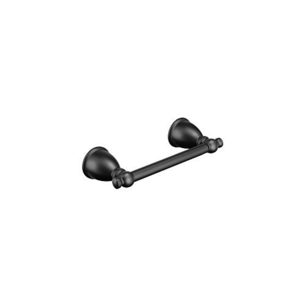 Moen® Y3108BL Caldwell Pivoting Paper Holder, 2.01" H, Zinc, Matte Black