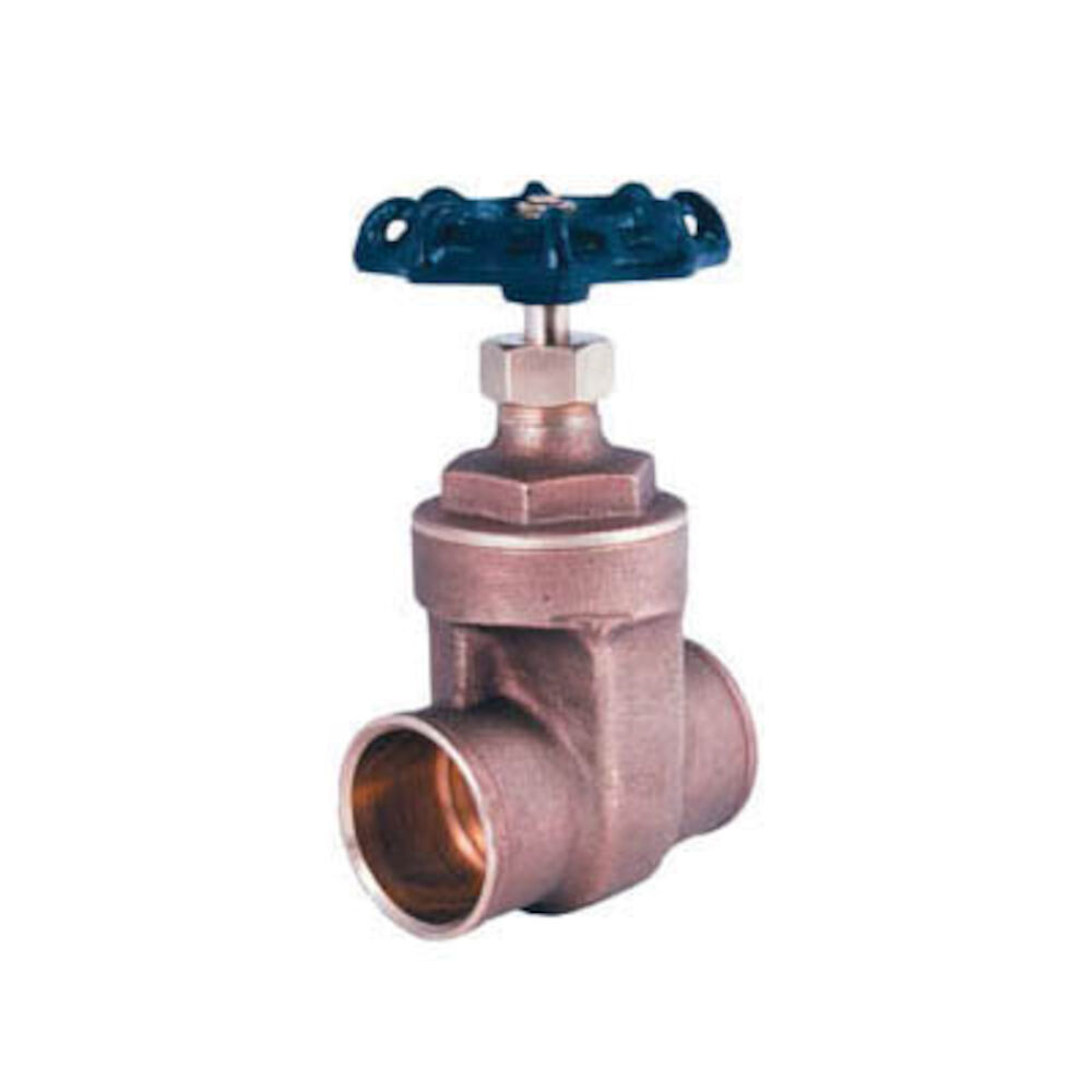 LEGEND 104-723NL S-408NL Economy Gate Valve, 1/2 in, C, Brass Body, Handwheel Actuator, Import