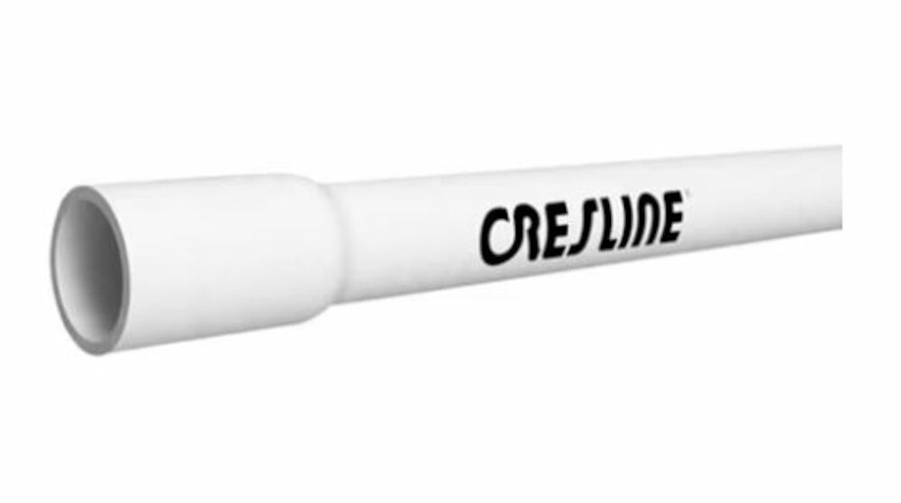 CRESLINE 10x20 SDR 21 PVC CL200 Gasket Plastic Joint Pipe