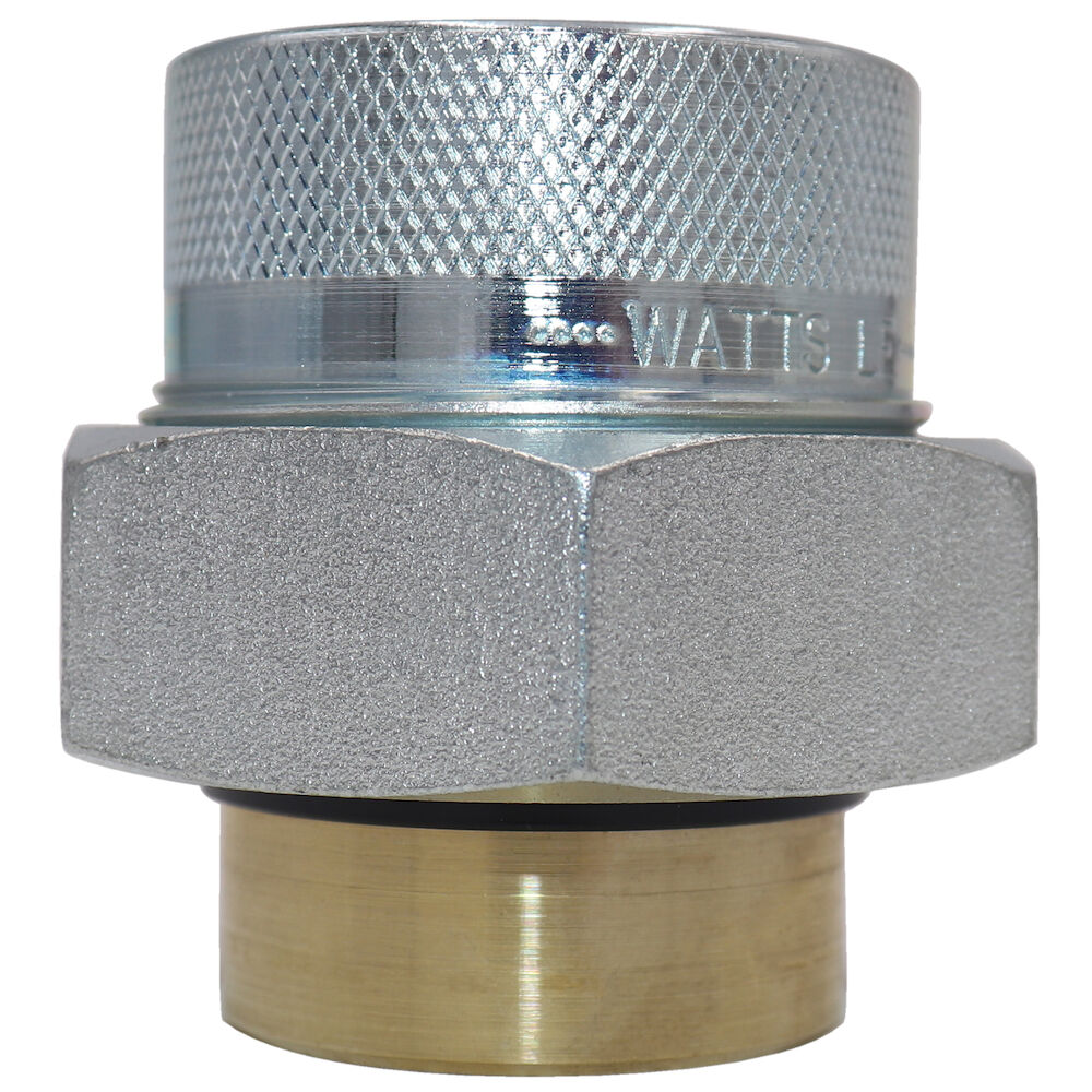 WATTS® 0009867, LF3001A Dielectric Union, 1-1/4 in, FNPTxSolder, Brass, Domestic