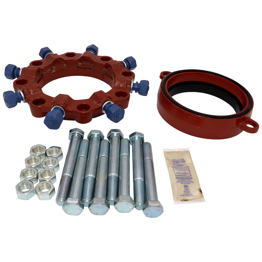 2106 6" EBAA MEGAFLANGE, Restrained Flange Adapter, Ductile Iron