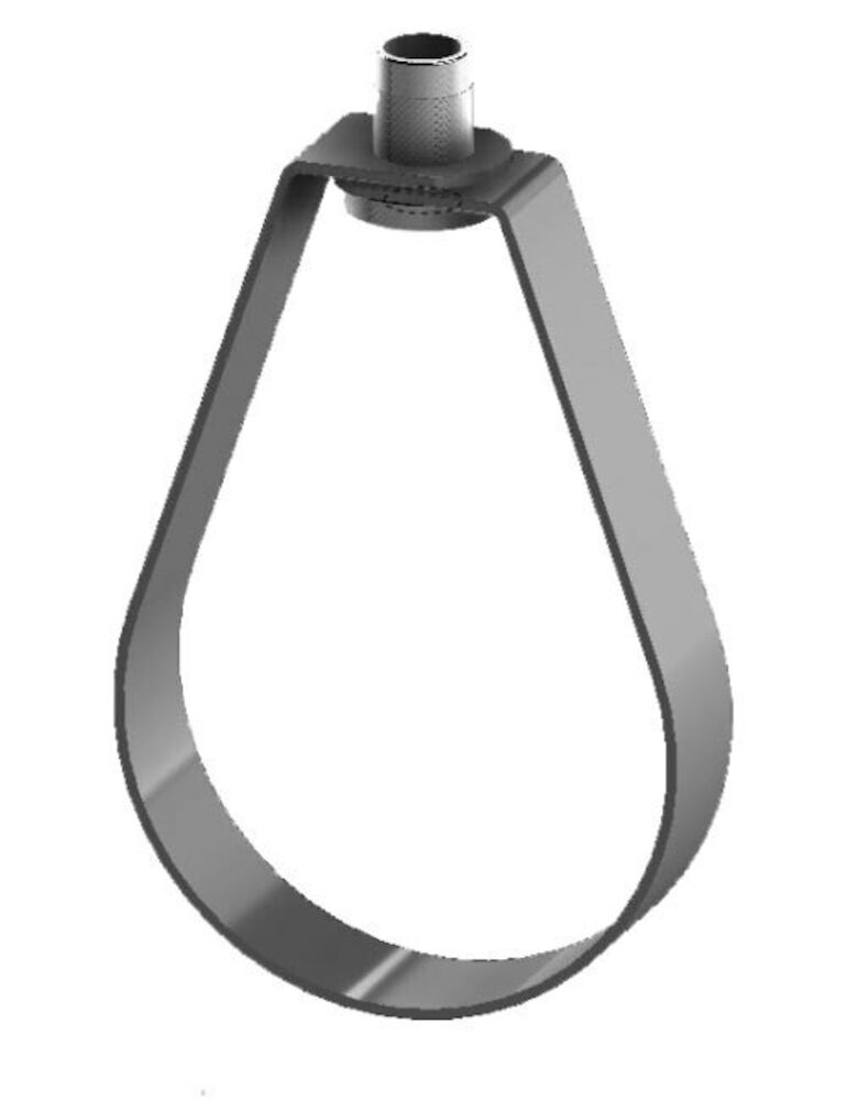 310SS 1 T304 Stainless Steel Band Hanger W/3/8 KNURL NUT