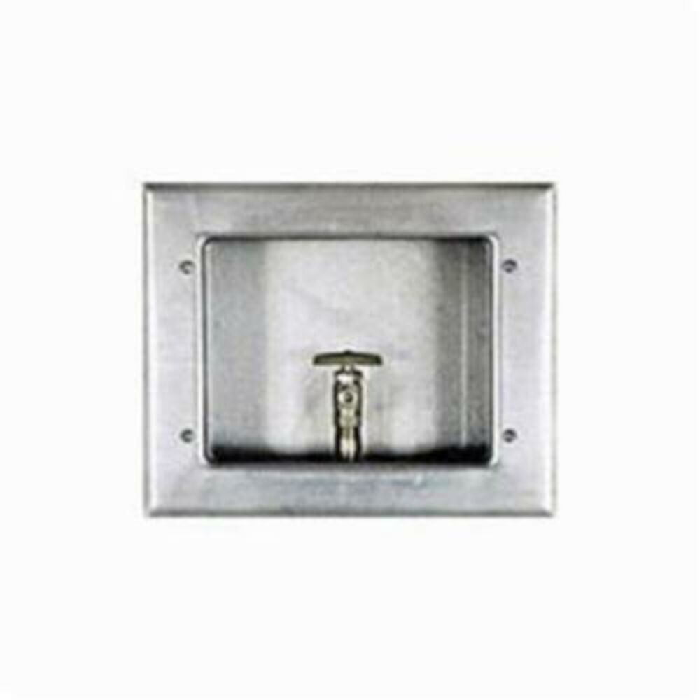 Guy Gray™ 88158 Ice Maker Outlet Box With Domestic valve, 1/2" C, Steel, Galvanized, Domestic