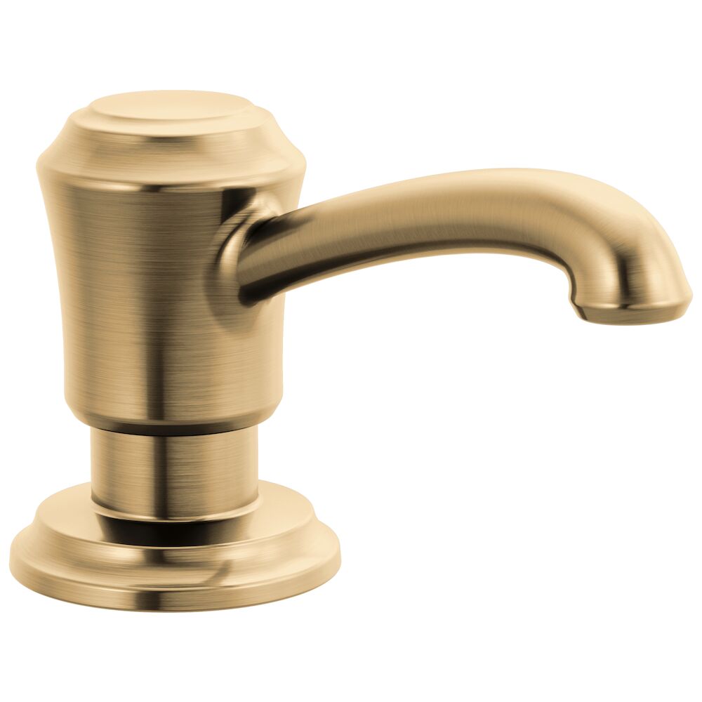 Delta Cassidy™ Soap Dispenser, Lumicoat® Champagne Bronze