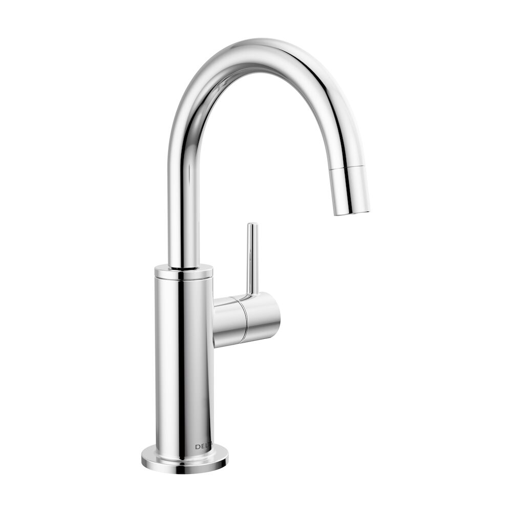 DeltaContemporary Round Beverage Faucet, Chrome