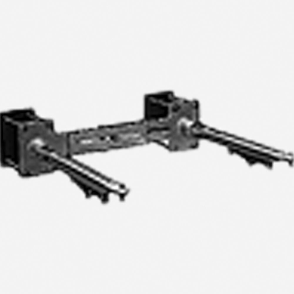 Smith® 0720-19 Single Wall Mounted Lavatory Support Set, 19" L Concealed Arm, Steel