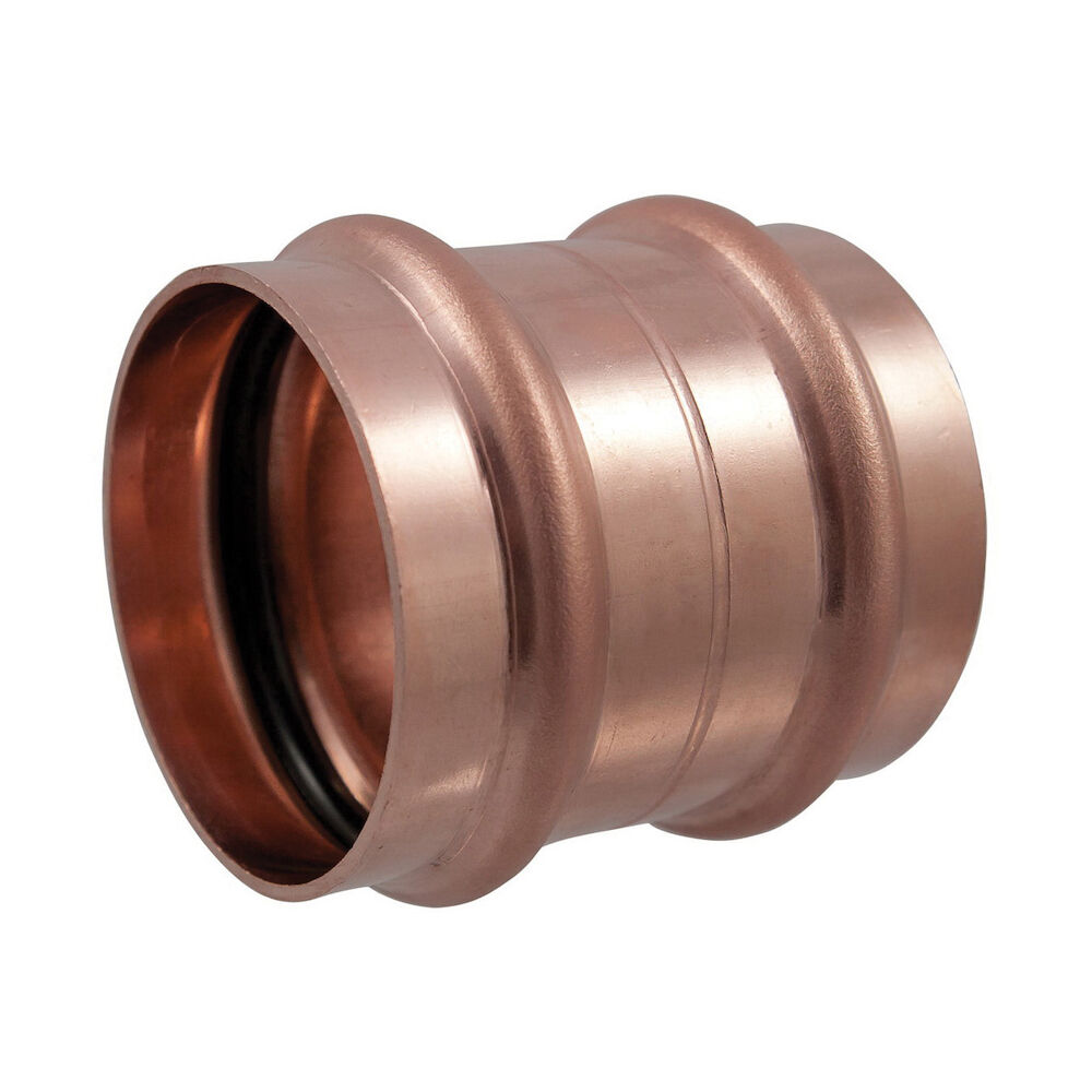 NIBCO® 9002655PC PC600-RS 2-1/2" Press Coupling, Wrought Copper, Domestic