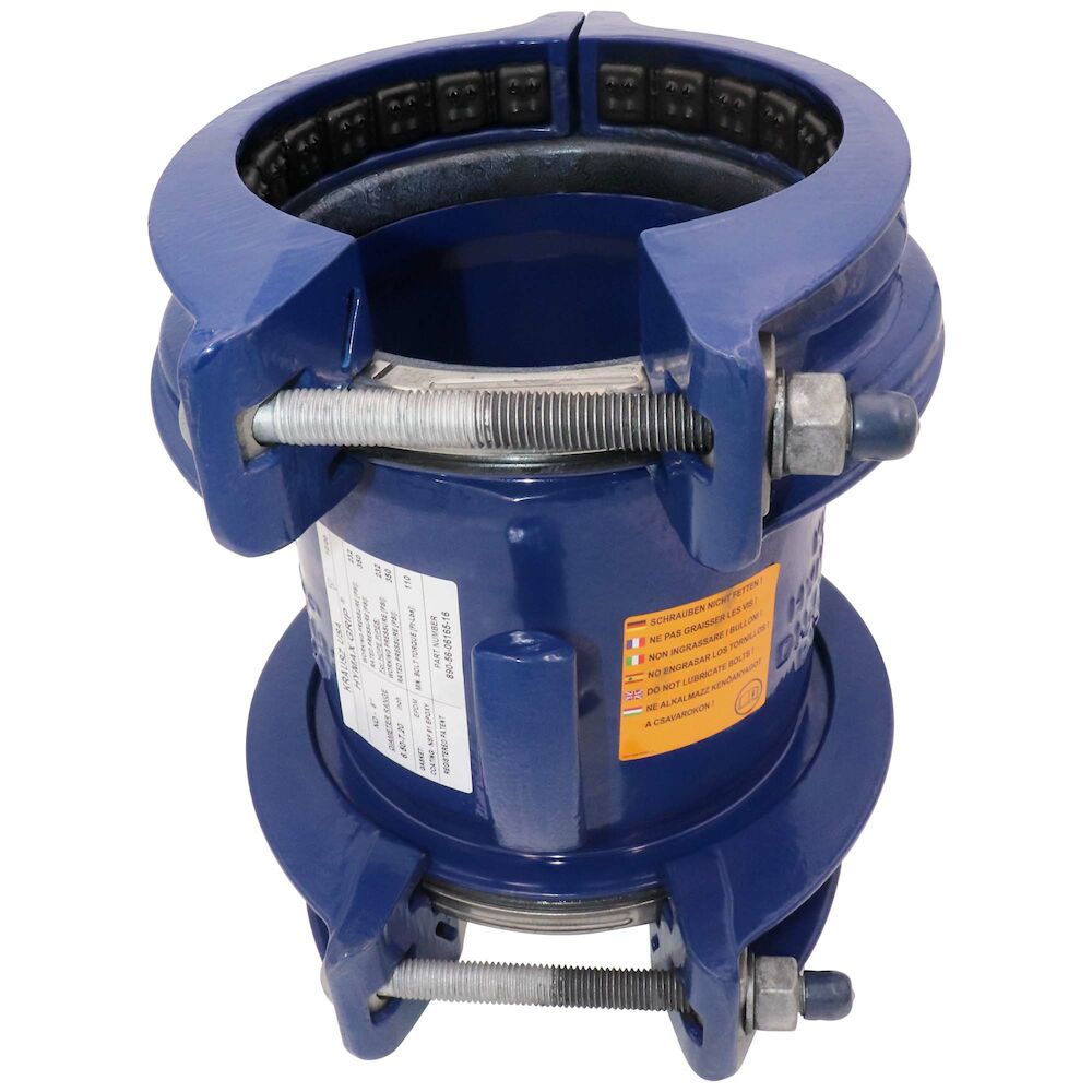 HYMAX® 890-56-04111-16 Grip Coupling, Ductile Iron, 4"