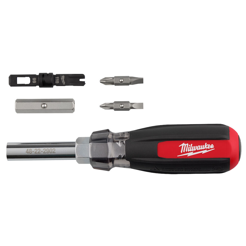 Milwaukee® Tool 48-22-2902 9in1 Punchdown Multi-Bit Screwdriver