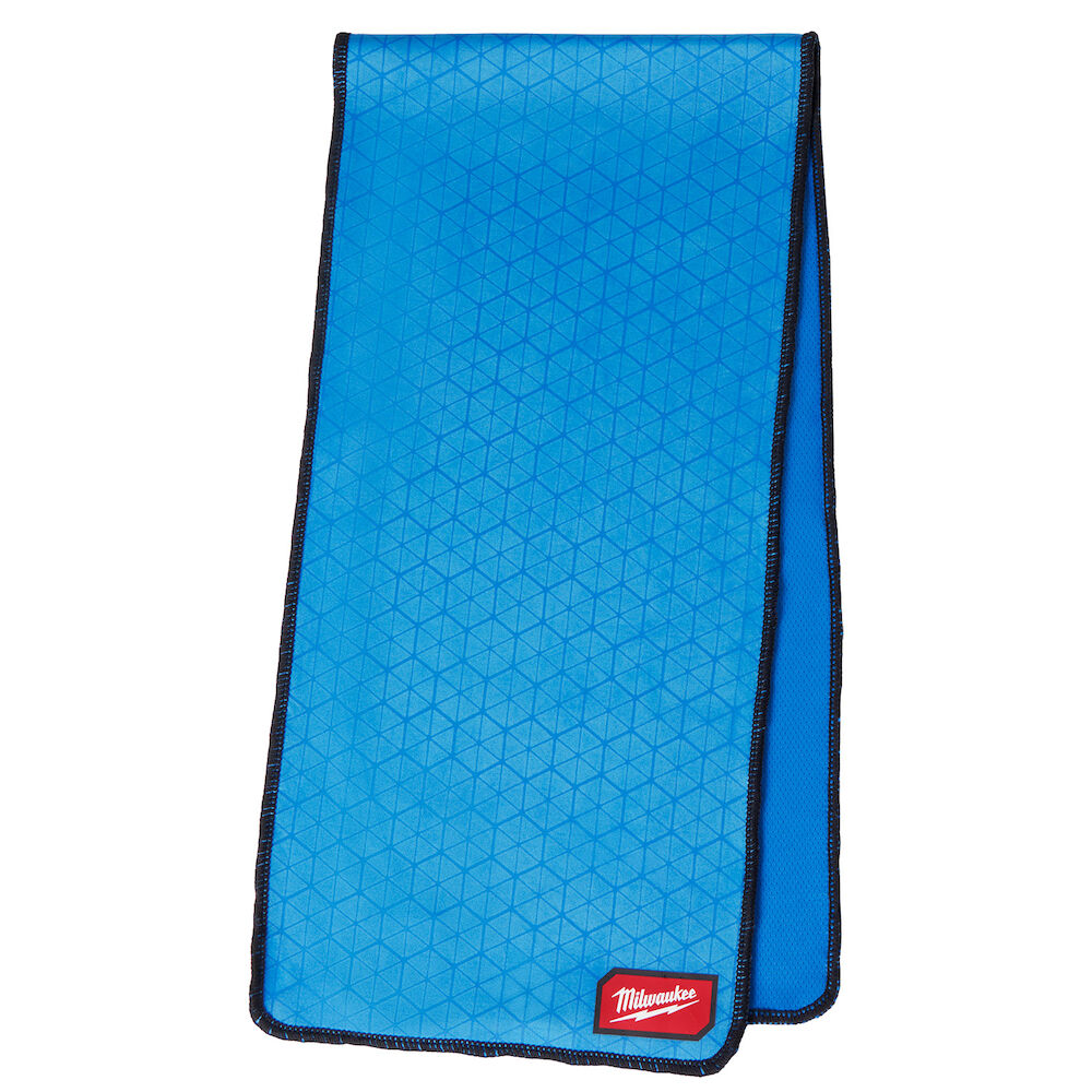 Milwaukee® Tool 48-73-4541 Cooling Microfiber Towel, 8-1/4" x 34-1/4"L, Blue