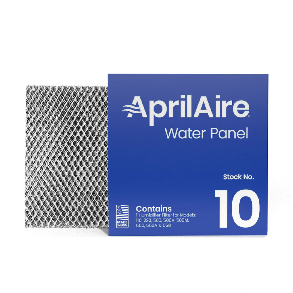 Aprilaire® 10 Water Panel, 9-1/2" W x1-3/4" D x 9-3/4" H, Domestic