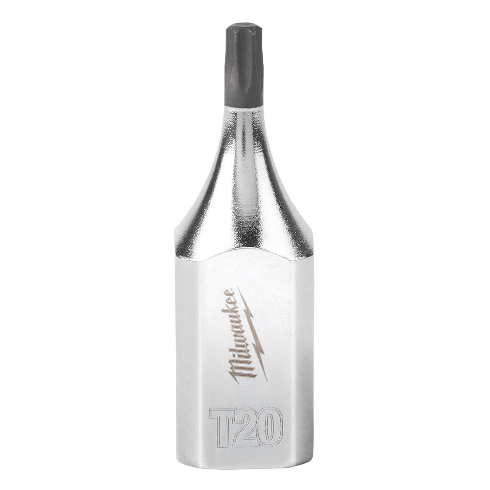 Milwaukee® Tool 45-34-1010 TORX® Bit Sockets, Torx, 3/8" Drive, T20