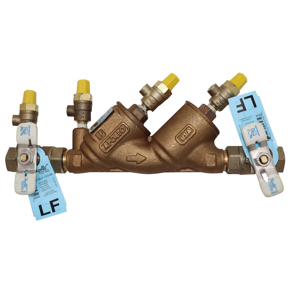 4ALF-10-3-A2F 4ALF-100, DCLF 4A Standard Backflow Preventer, Bronze Body
