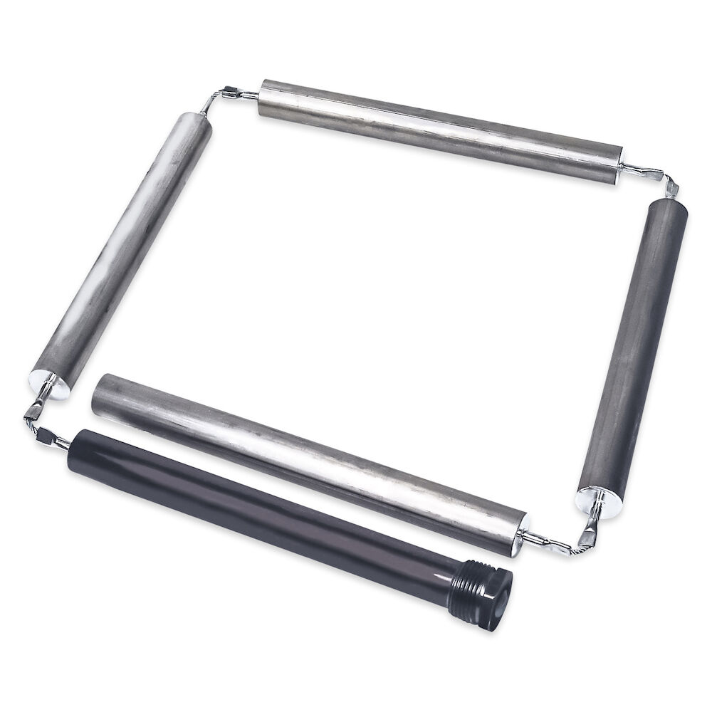 A.O. Smith® 100110784 Flexible Screw-In Anode Rod, 48" L, Magnesium