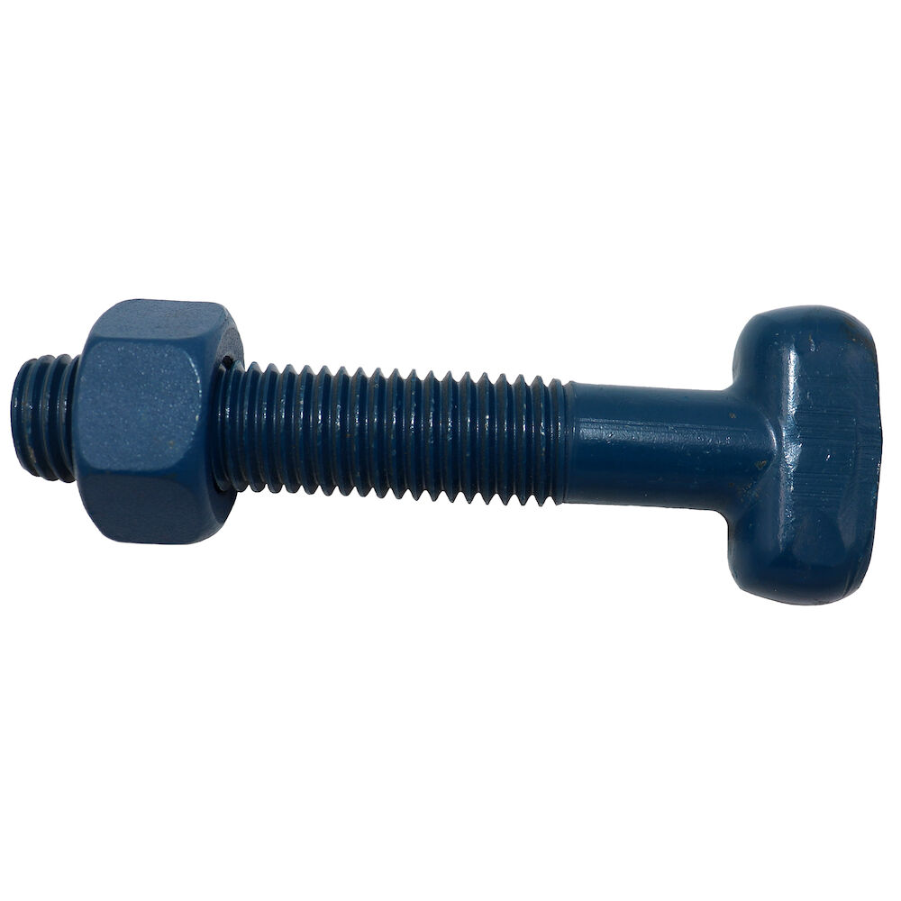3/4X4 COR-BLUE T-HEAD BOLT & NUT 100% USA