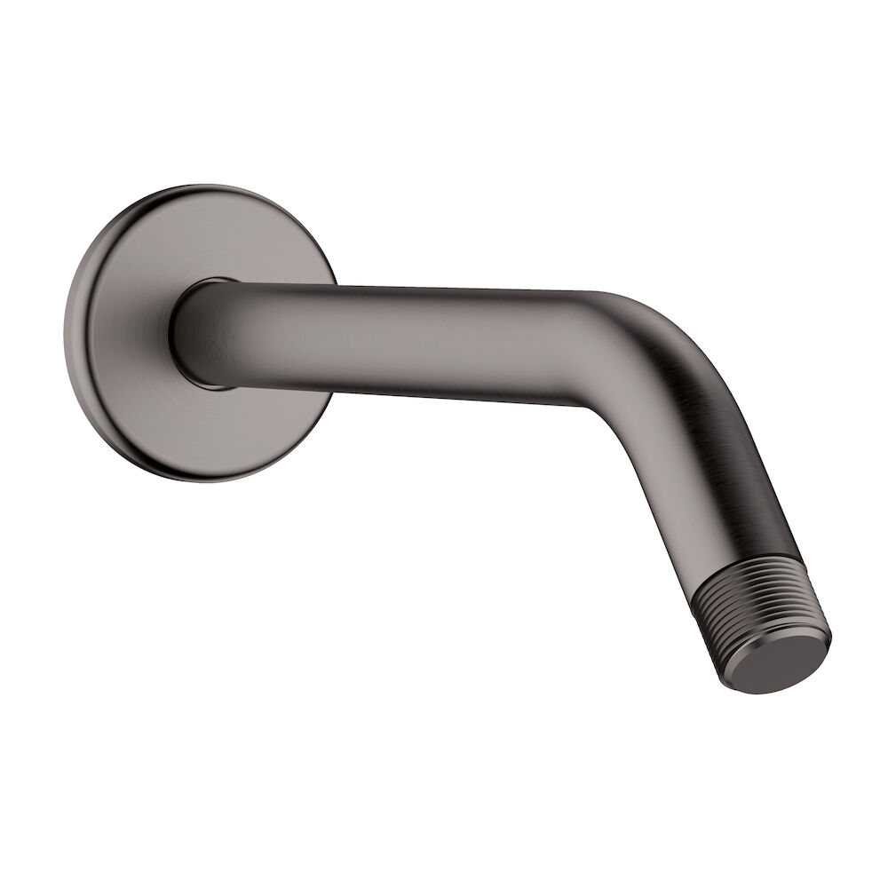 Hansgrohe 04186343  Showerarm Standard 9", Brushed Black Chrome