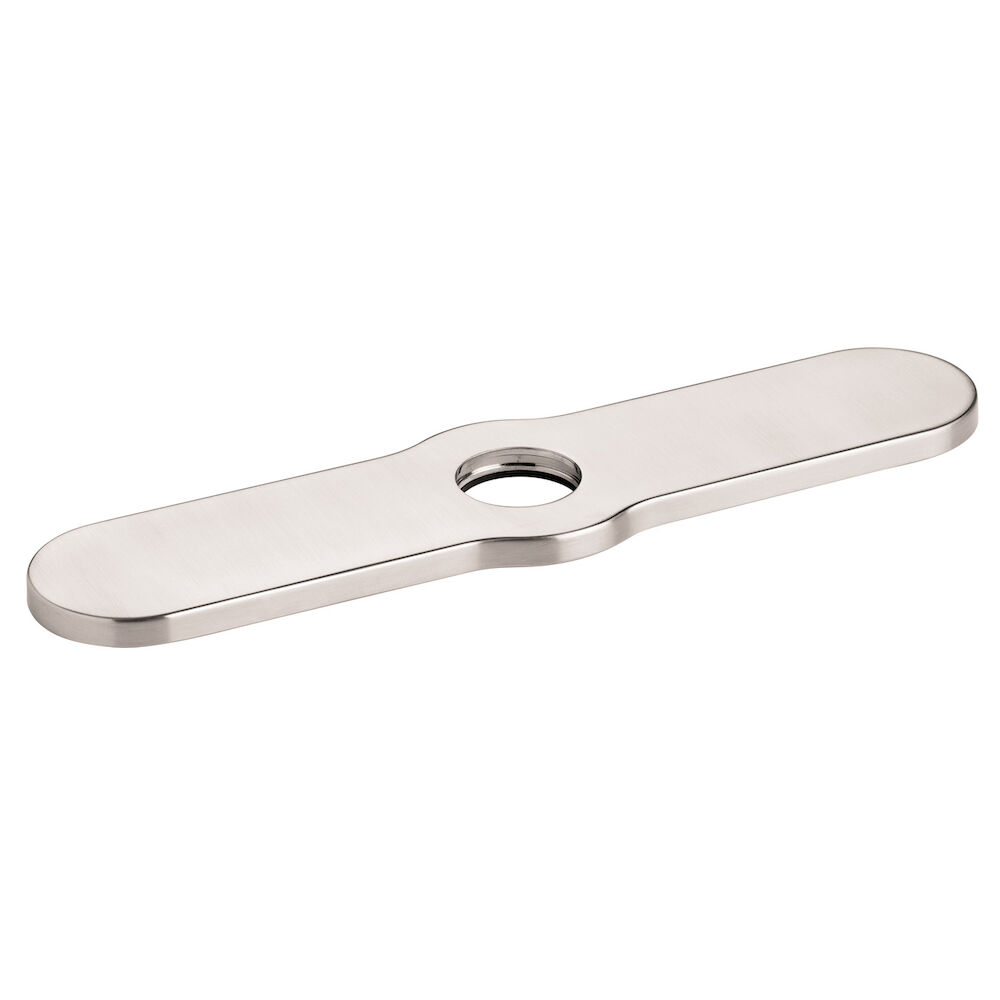 Hansgrohe 04797800 Joleena Base Plate for Single-Hole Kitchen Faucets, 10", Stainless Steel Optic