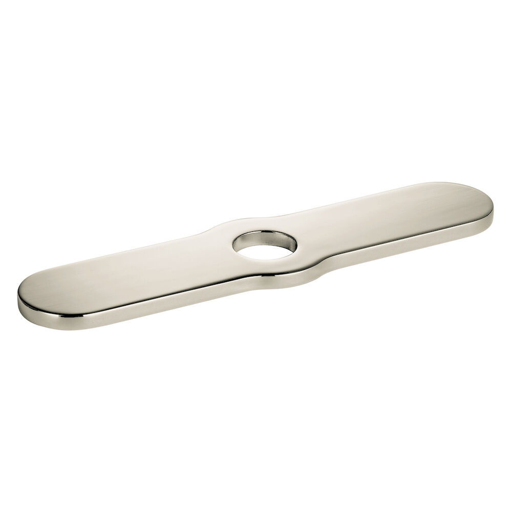 Hansgrohe 04797830 Joleena Base Plate for Single-Hole Kitchen Faucets, 10", Polished Nickel