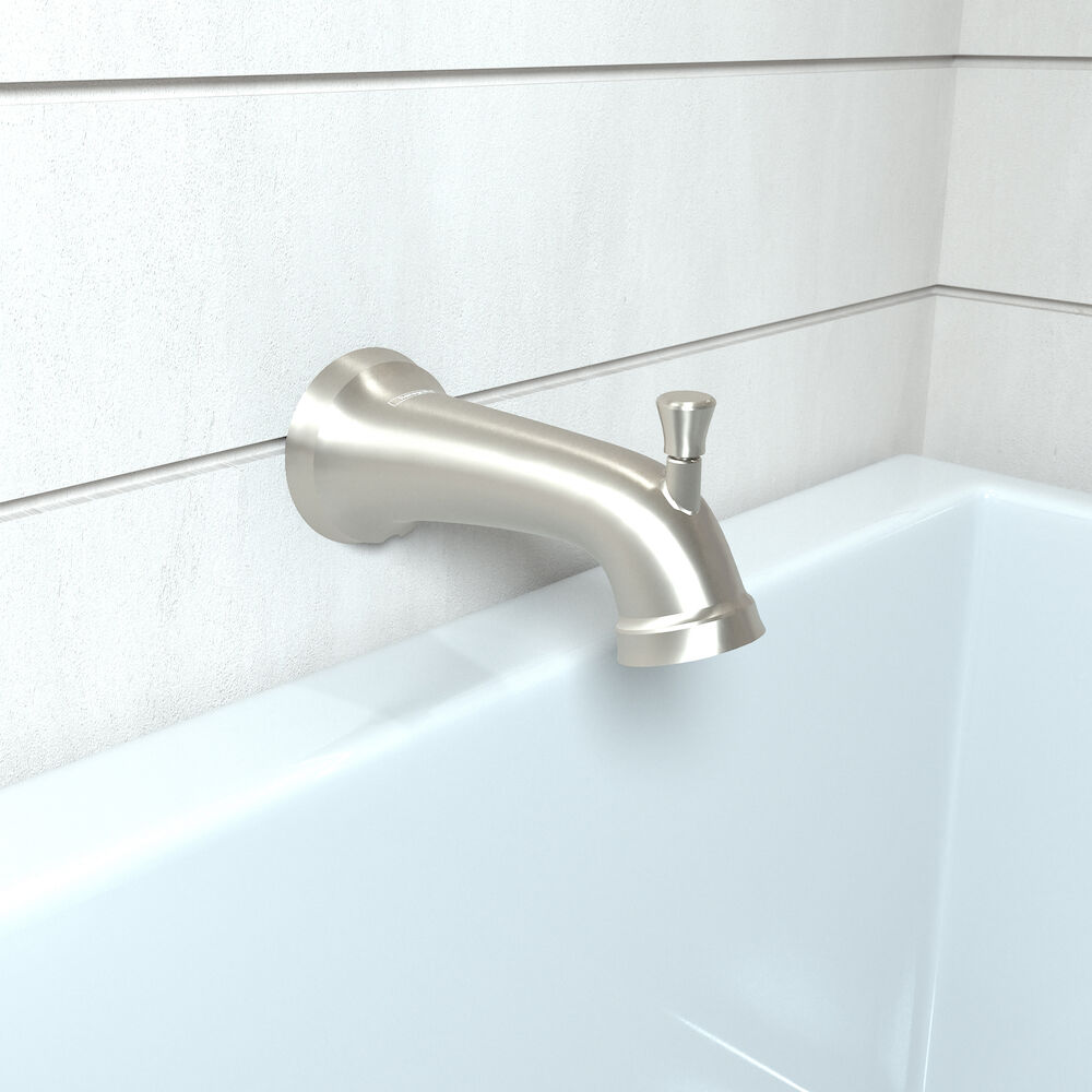 Hansgrohe 04775820 Joleena Tub Spout w/ Diverter, Brushed Nickel