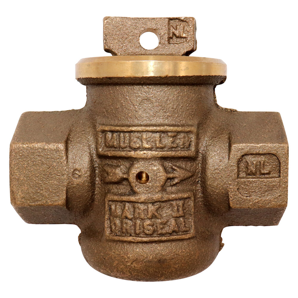 Mueller Co MARK II ORISEAL® H-10284N 3/4 Curb Valve, 3/4 in, FNPT, 175 psi, Brass Body