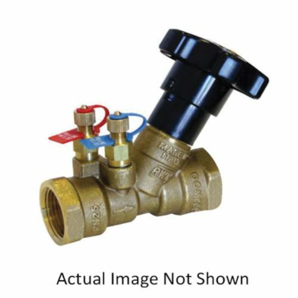 0763100484 MBV-9510 Fixed Orifice Static Balancing Valve, Solder, Brass Body