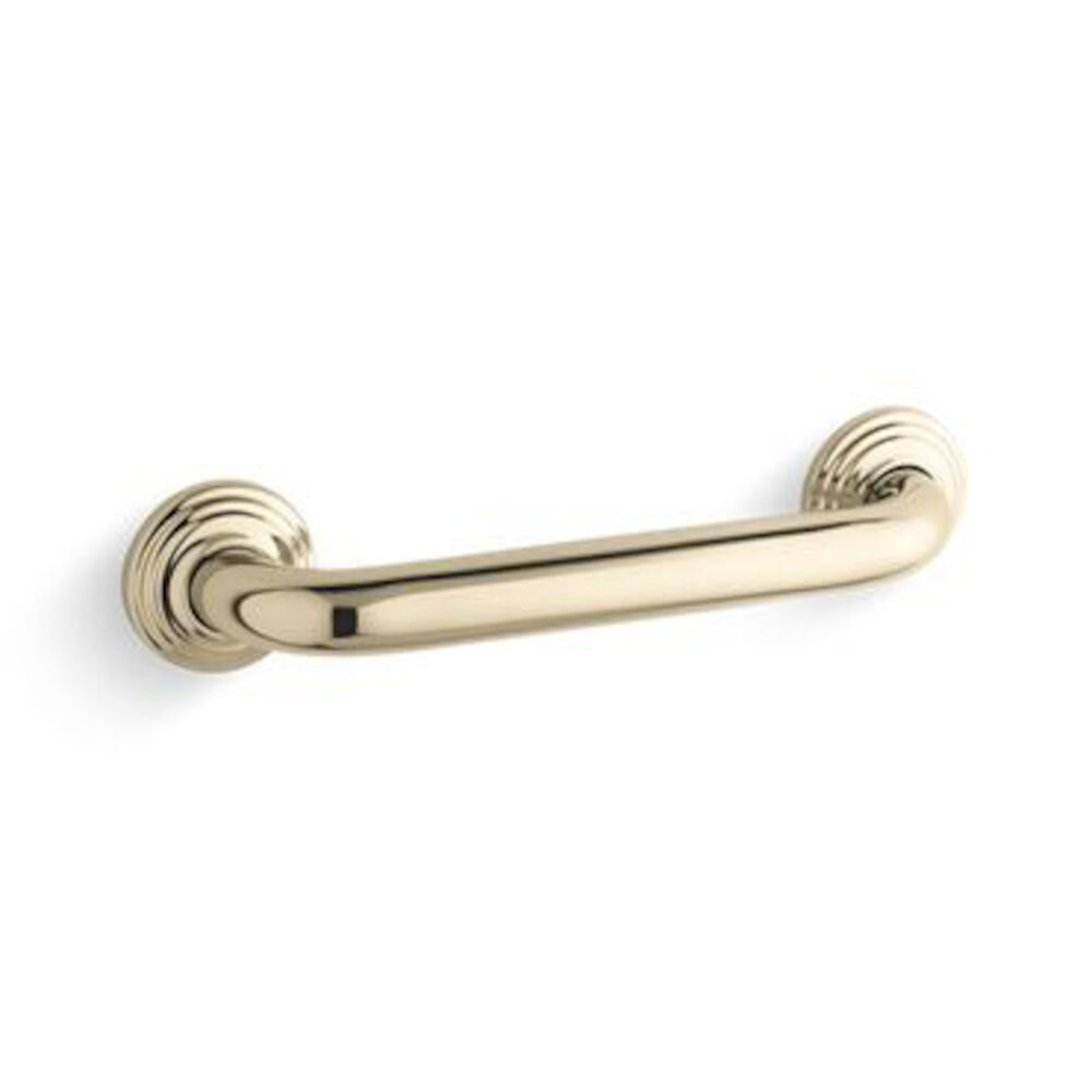 10540-AF 12" ADA Traditional Grab Bar,  1-1/4" Dia, Vibrant® French Gold